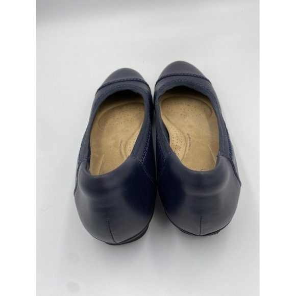 Clarks Women's Dark Blue Loafers - Picture 2 of 4